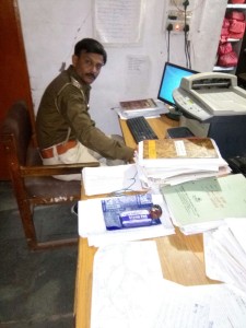 थाना-प्रभारी विजय सिंह