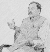 “एक चाय,आपके साथ”-न झंडा,न बैनर-जमीन तलाशते ध्रुव नारायण सिंह