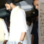 बिग बी ने ‘छोटे’ अभिषेक का लिखा पत्र किया साझा