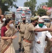 कांग्रेस अध्यक्ष लल्लू घाटमपुर में गिरफ्तार,मिलने जा रहे थे मृत व्यापारी के परिजनों से