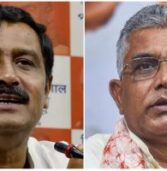 बंगाल: भाजपा नेता राहुल सिन्हा के चुनाव प्रचार करने पर 48 घंटे की रोक, दिलीप घोष को नोटिस