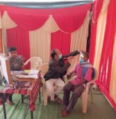 बाबा भगवान राम ट्रस्ट की ओर से सोगड़ा के ब्रह्मनिष्ठालय  आश्रम आयोजित हुआ निःशुल्क नेत्र जांच कैम्प