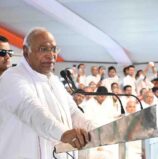 मप्र के सागर में कांग्रेस अध्यक्ष मल्लिकार्जुन खरगे का बयान:बीजेपी ने लोगों को ईडी का डर दिखाकर अपनी सरकार बनाई है