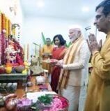 मोदी का CJI के घर गणेश पूजा पर जाना और विडिओ वायरल करना विवादों में